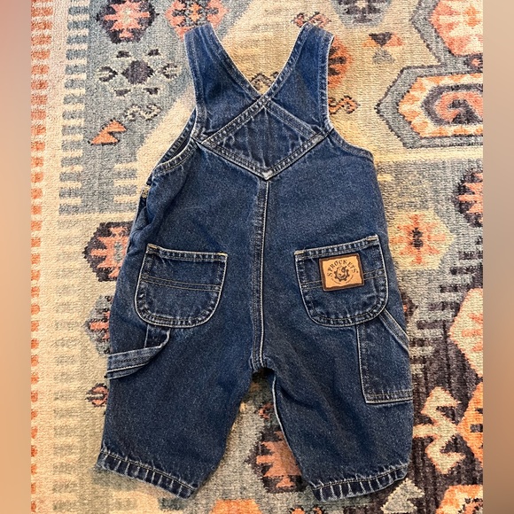 SPROCKET Baby Carpenter Denim Jean Overalls - Picture 2 of 2